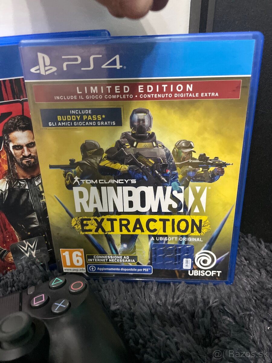 PS4 Slim + 2 hry + ovládač - 6