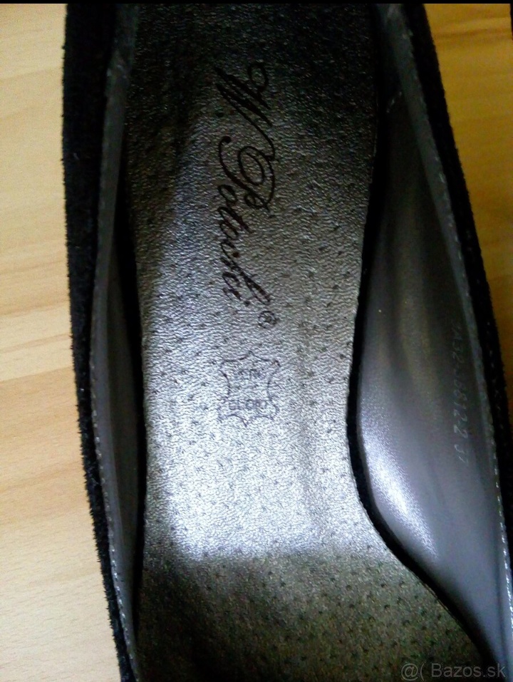 Semišové lodičky 37 - 6