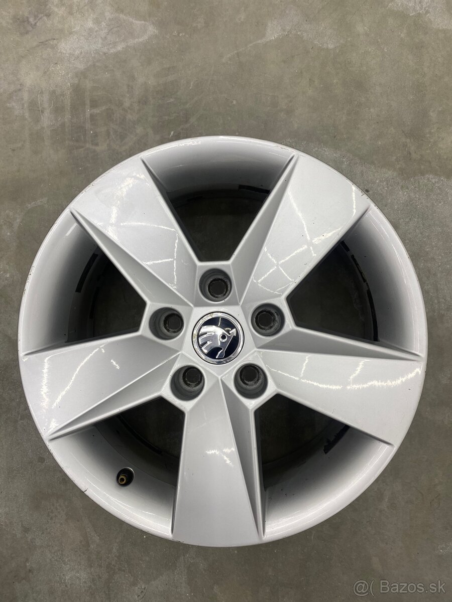 Škoda Alu Original disky R 16 - 6