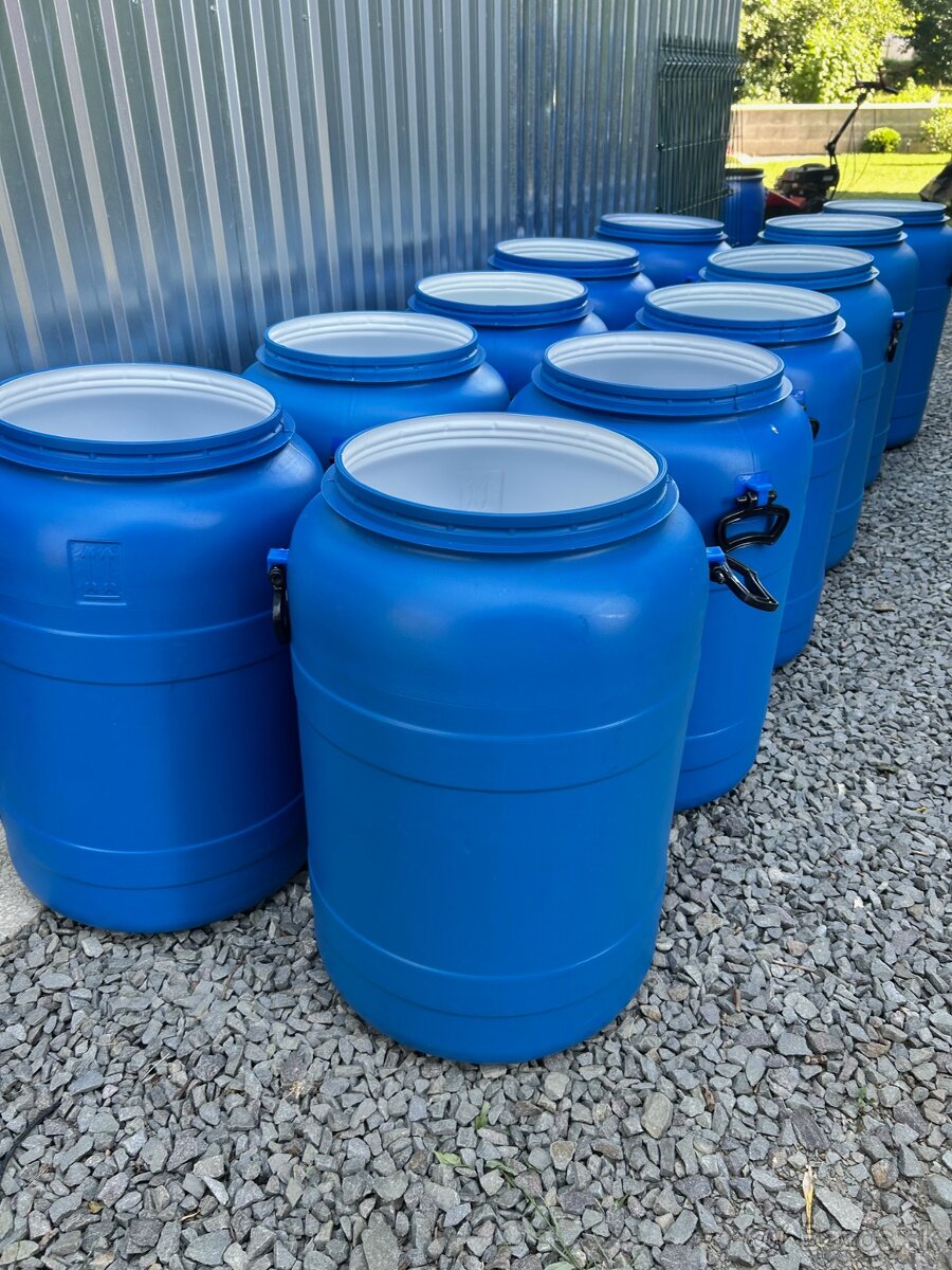 Plastové sudy, plechové + dovoz - 6