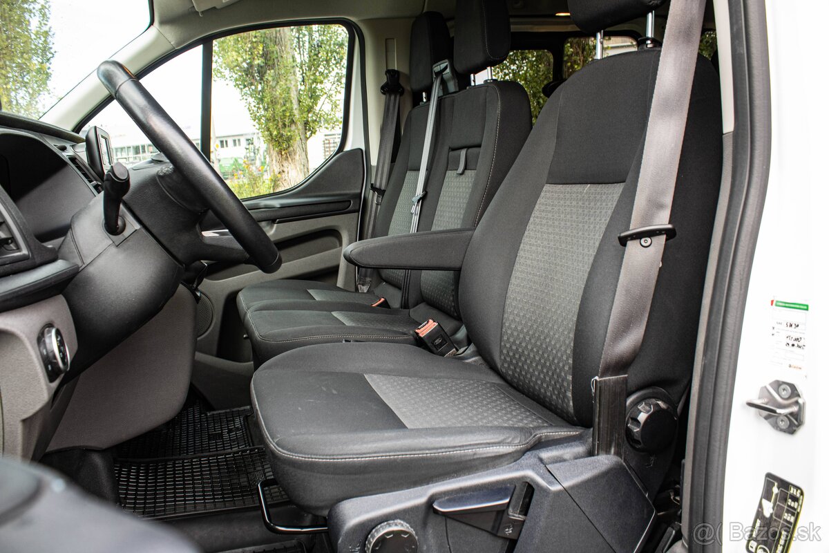 Ford Transit Custom 79kW M6, 9miest, 1. majiteľ, Nelakované - 6