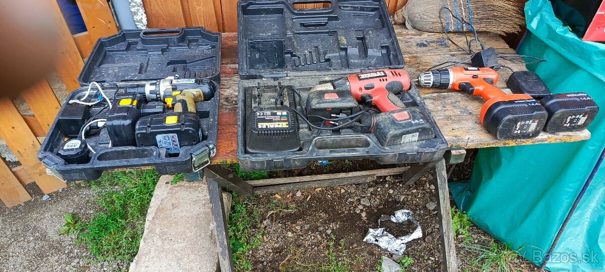 Rôzné aku uťahovačky - 6