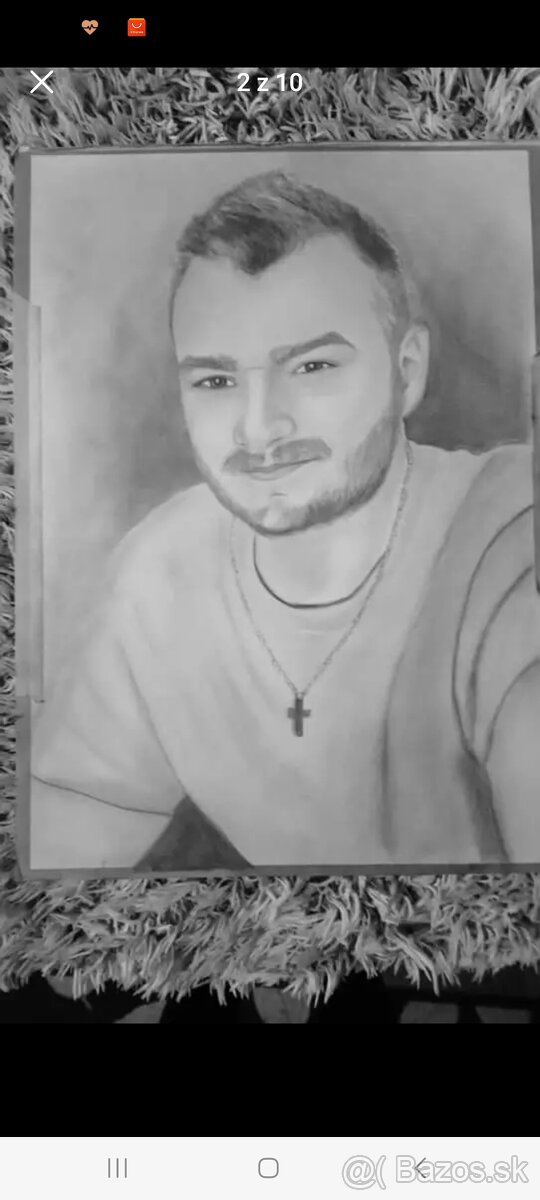 Kreslenier realistických portretov podľa fotogragie - 6