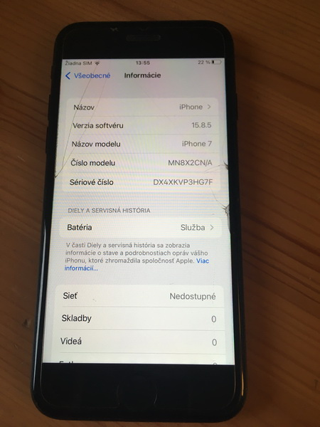 Apple iPhone 7 jet black 32GB - 6