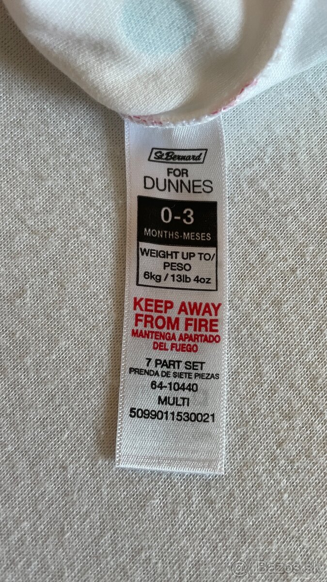 Dievčenské letné body 0-3 mesiacov - 6