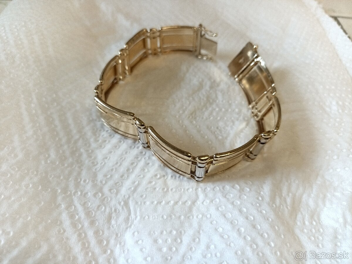 Zlatý náramok 14K - 6