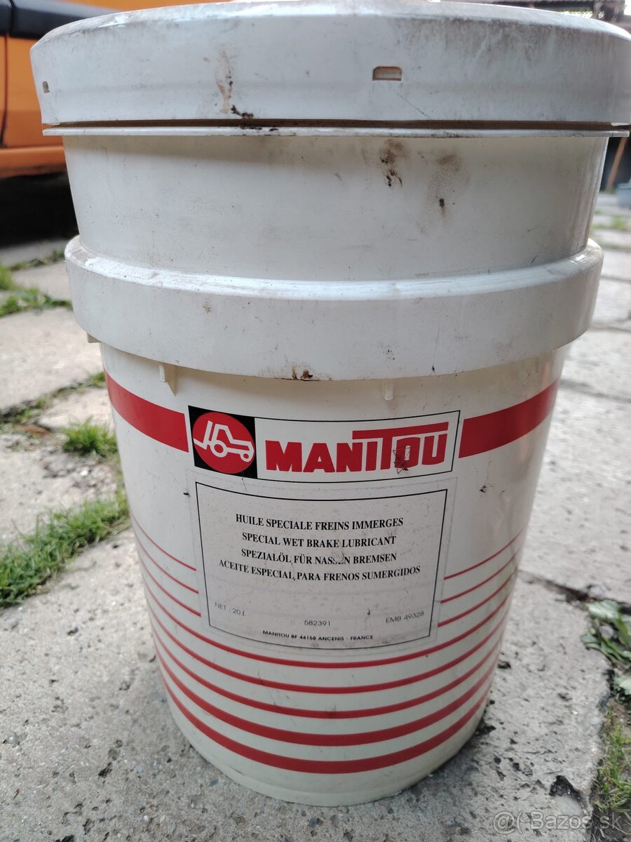 Predam hydraulicku hadicu a olej na Manitou - 6