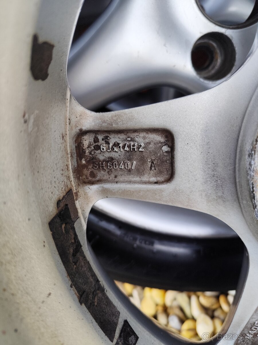 Elektróny R14 na pneu 185/60r14 - 6