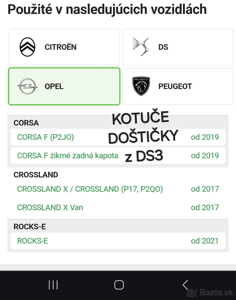 Predne kotuce +Dosticky Citroen,Peugeot,Opel - 6