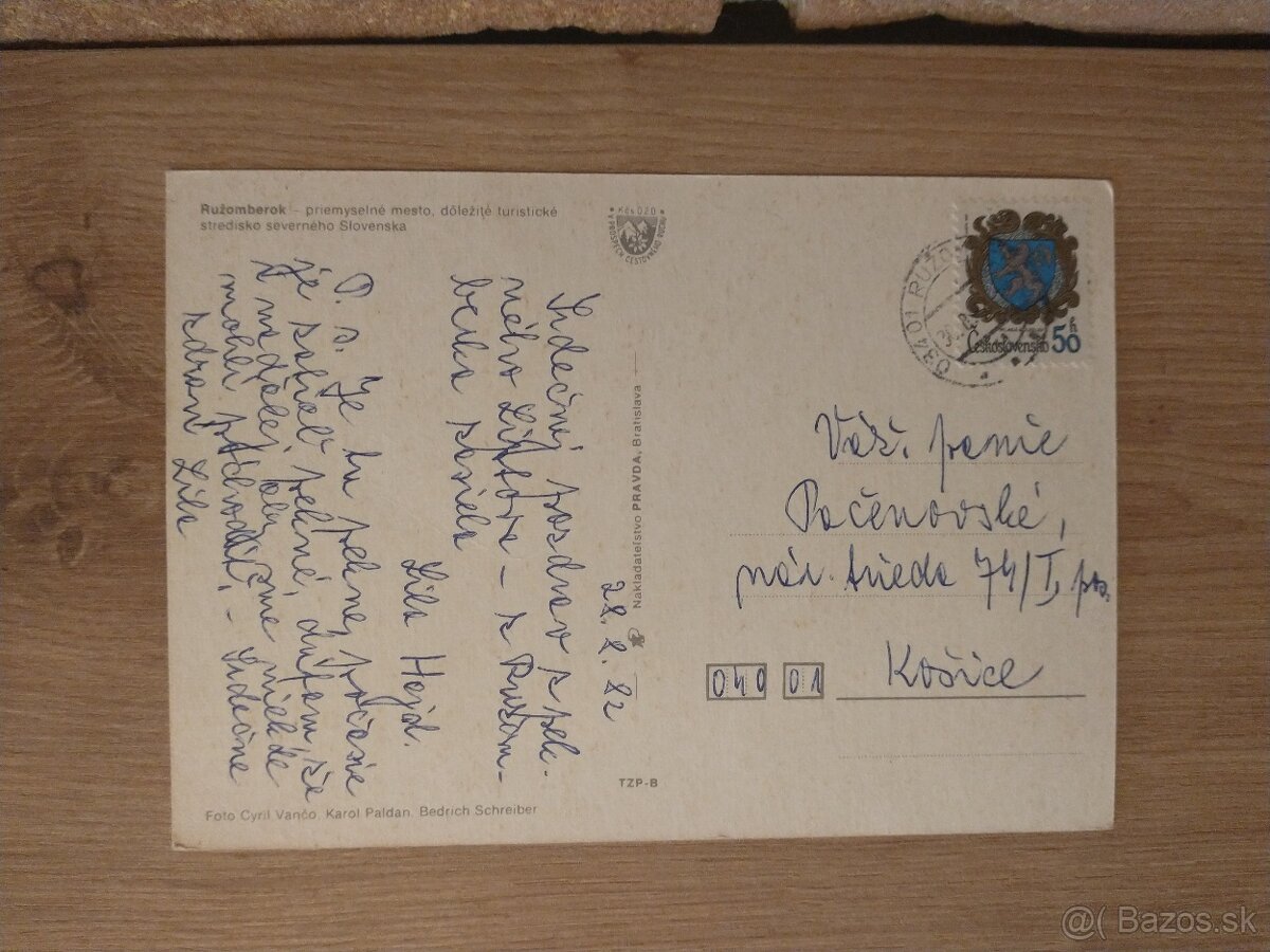 pohľadnice Nitra. Ružomberok, Vrútky, Nové Zámky - 6