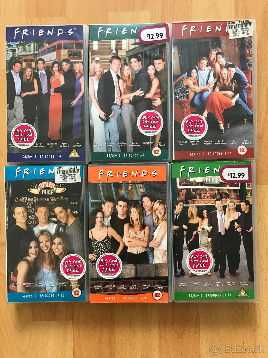 Predam video kazety FRIENDS v anglictine - 6