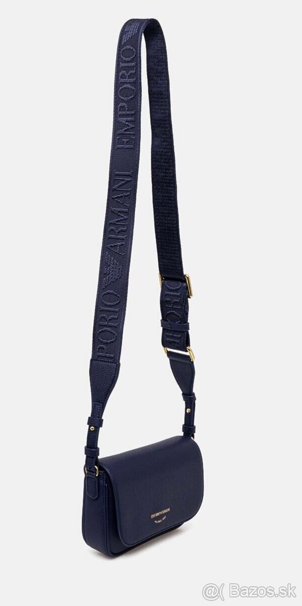 Emporio Armani kabelka crossbody modrá - 6