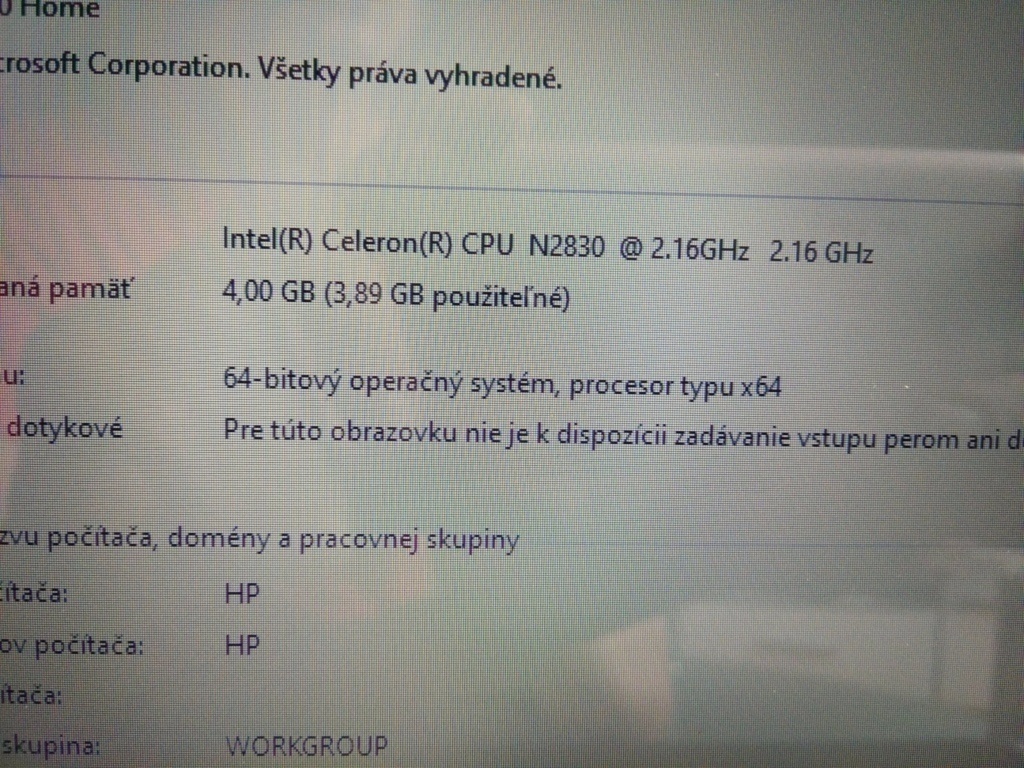 predám základnú dosku pre notebook Hp 15-r008nc - 6