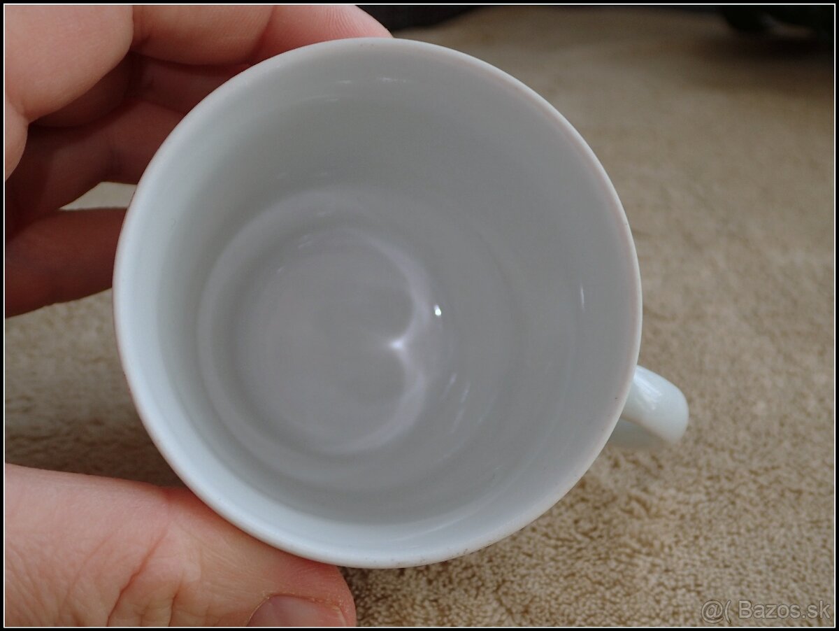 Šálky s nezábudkami 6ks - 6