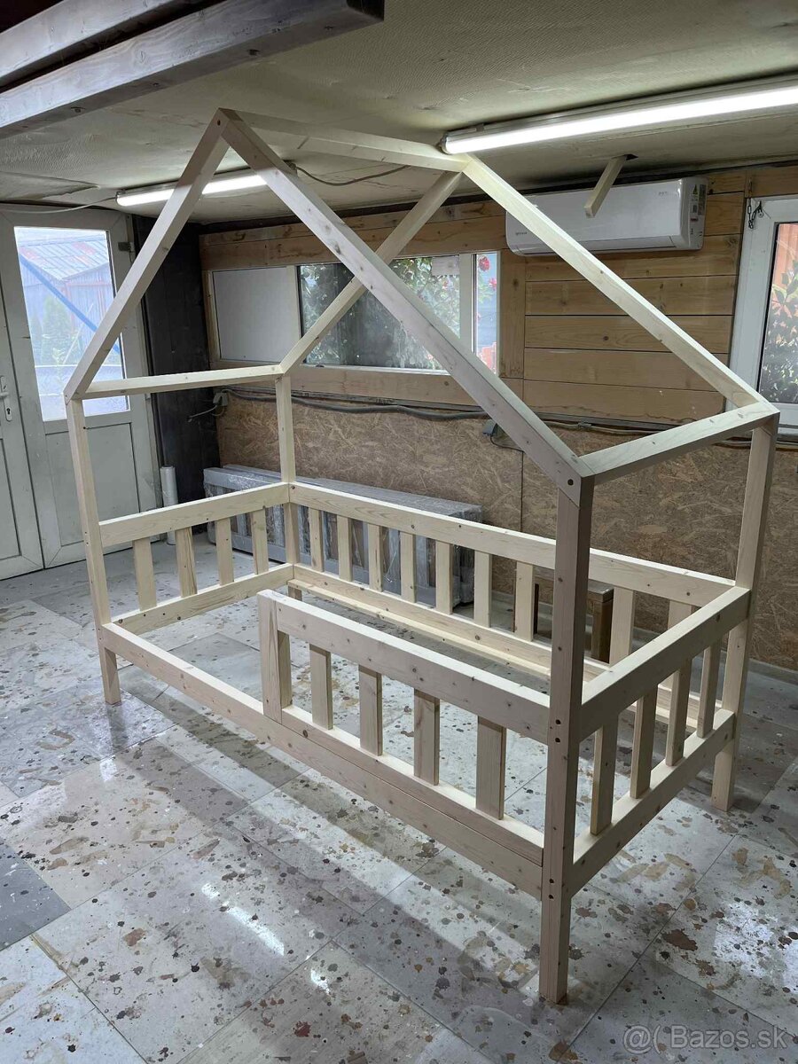 detska domcekova postel - 6