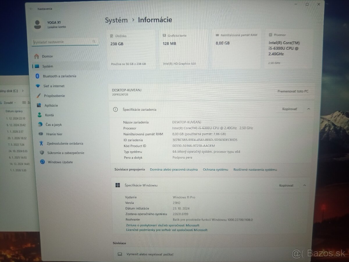 Lenovo ThinkPad Yoga X1 1st Gen - 6