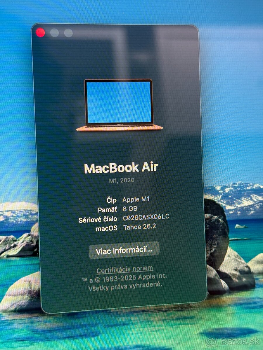 Apple Macbook Air M1 2020 8GB/256GB - 6