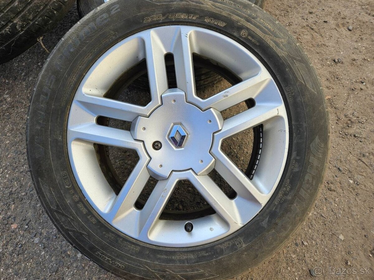 Alu kola originál Renault 17" – 5x108 - 6