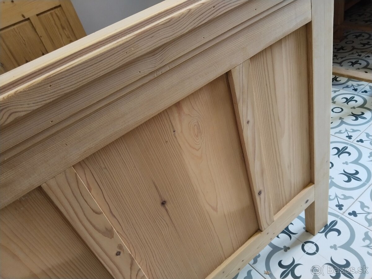 Stará postel po renovaci 200 90 cm - 6