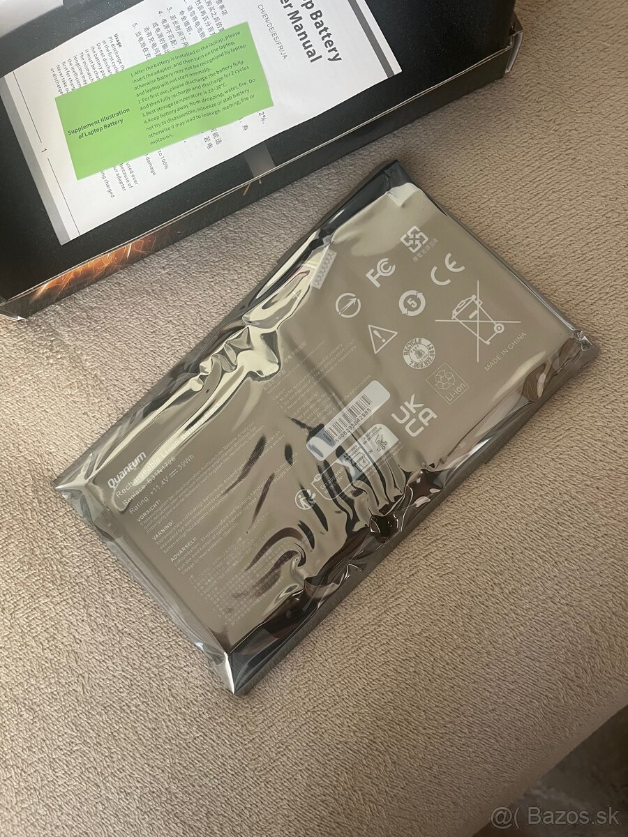Batéria do notebooku AS07 Q / B31N1726 – nová - 6