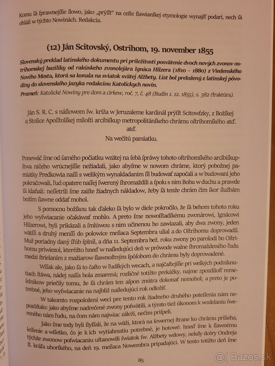 Slovenská kazateľská spisba 19. storočia - 6