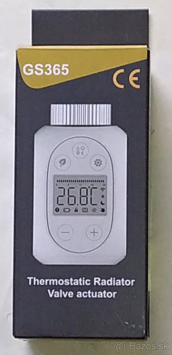 Termostatické hlavice GS365 - 6