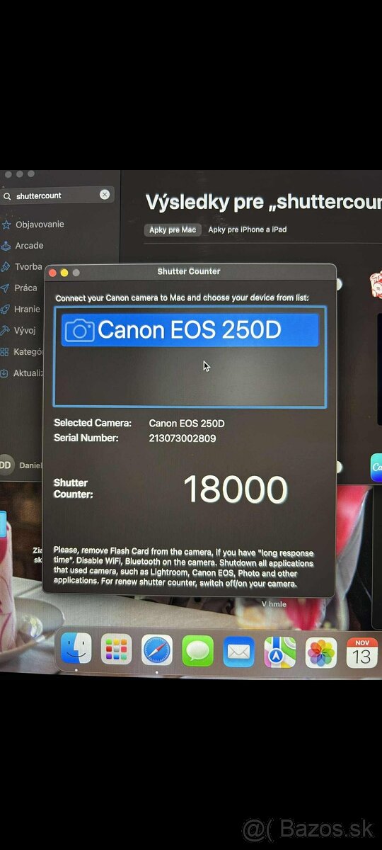 Komplet Canon EOS250D + objektívy - 6