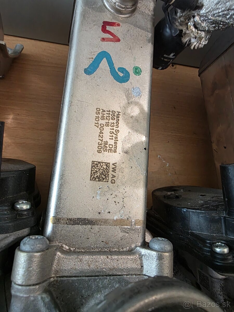 EGR MODUL 3,0 TDI AUDI 059 131 511 CH - 6