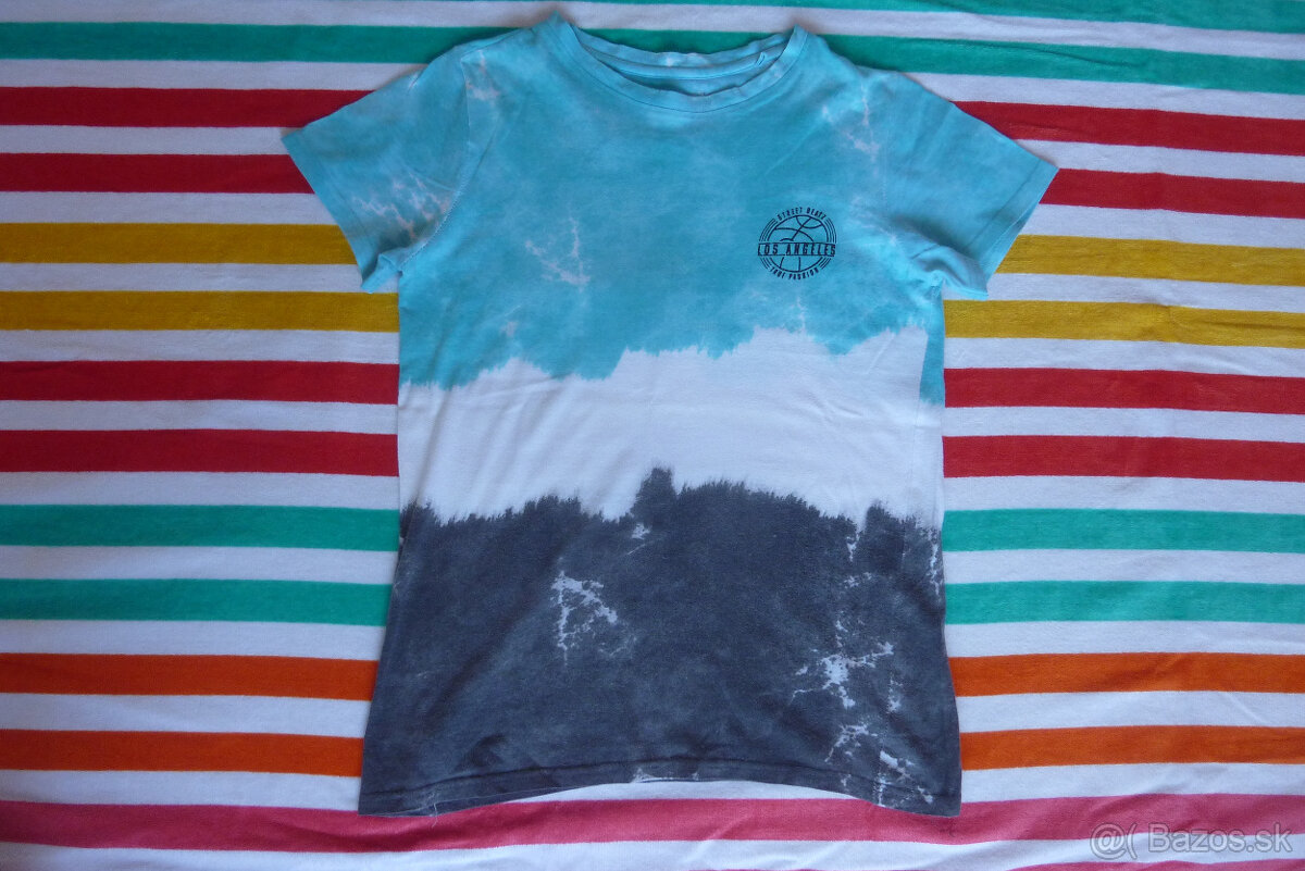 2 Krásne tričká s krátkym.ruk.,Zn.C&A, 100% bavlna, TOP STAV - 6