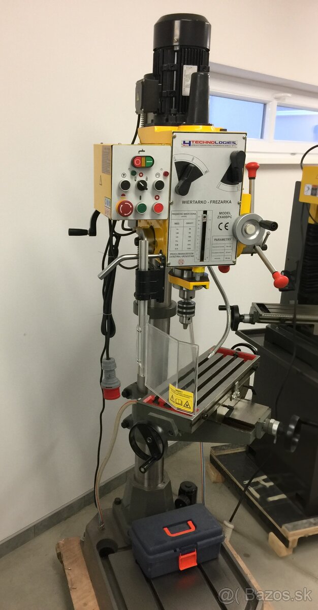 Slpová vrtačka Technologis BPC 40 , BPS vrtačko frézka - 6