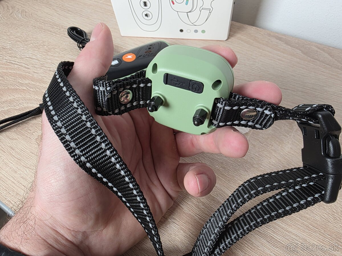 Predám nový elektrický výcvikový obojok PT085 do 1000m - 6