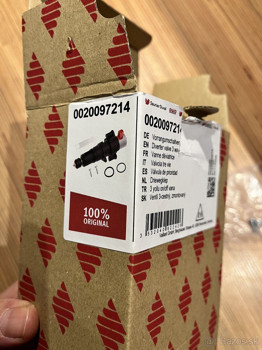 Trojcestný ventil Vaillant 0020097214 Awb - 6