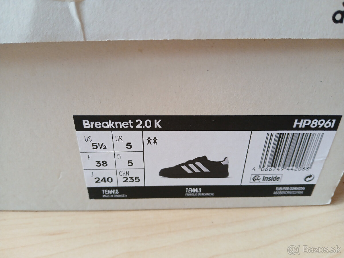 Detské tenisky Adidas Breaknet 2.0 K - 6