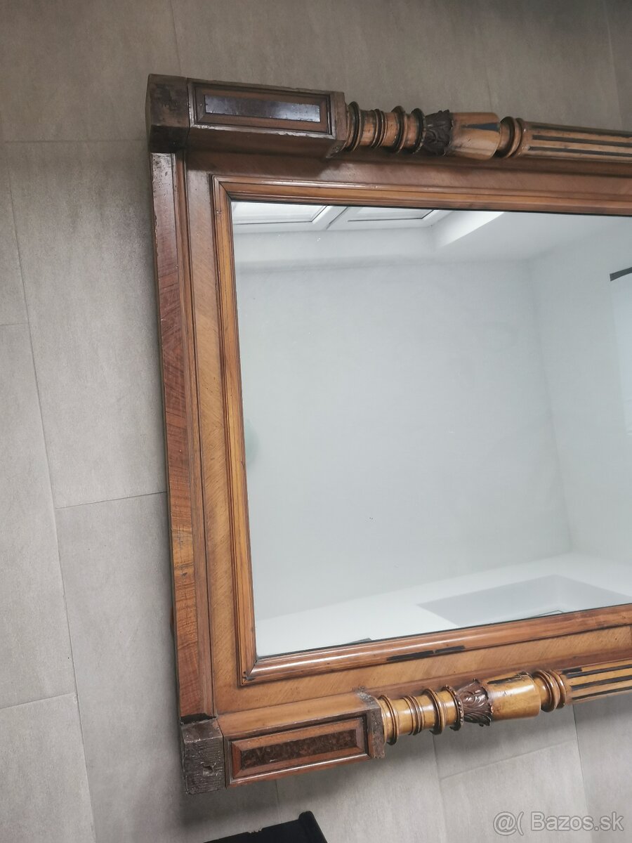 Predam starozitne zrkadlo biedermeier - 6
