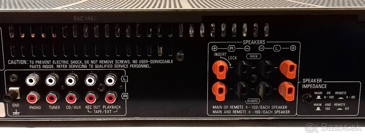 Zostava TECHNICS tuner, equalizer, zosilnovac, 2-deck = A03 - 6