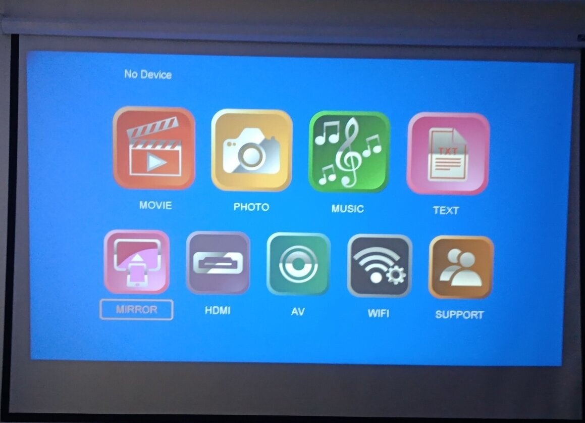 Wifi LED projektor TEON so 4K podporou - 6