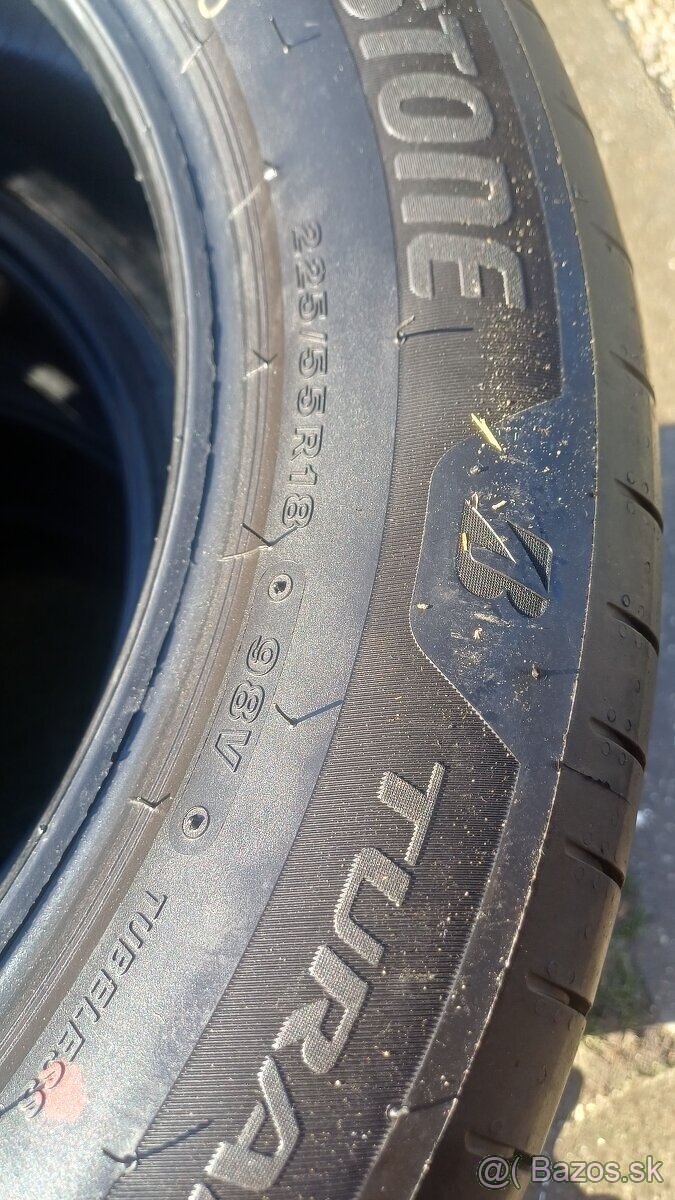 225/55 r18 letné pneumatiky ,Bridgestone - 6
