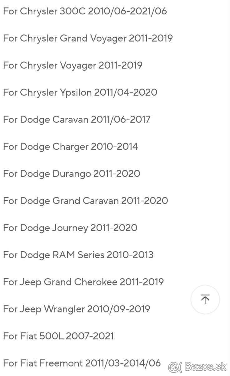 Tpms Jeep Dodge Fiat Chrysler - 6