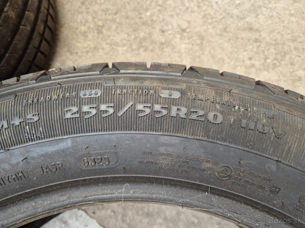 255/55 r20 celoročné GOODYEAR - nejazdené - 6