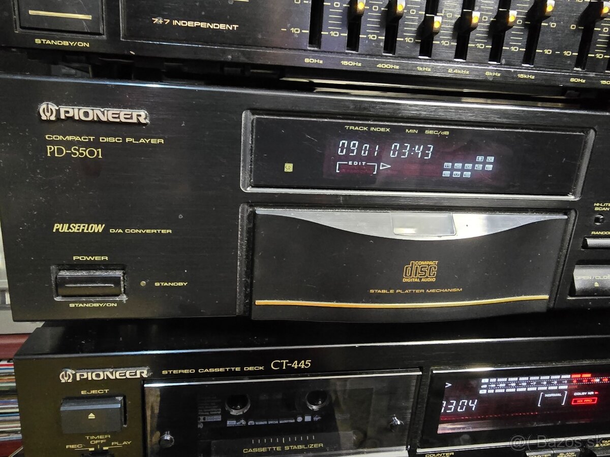 Pioneer HIFI SET A447, CT-445, PD-S501, F-445L, GR-333 - 6