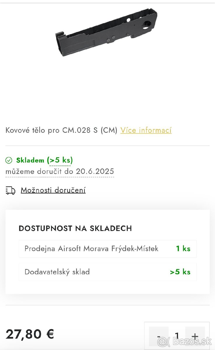 TELO + PAŽBA ak47 cyma - 6