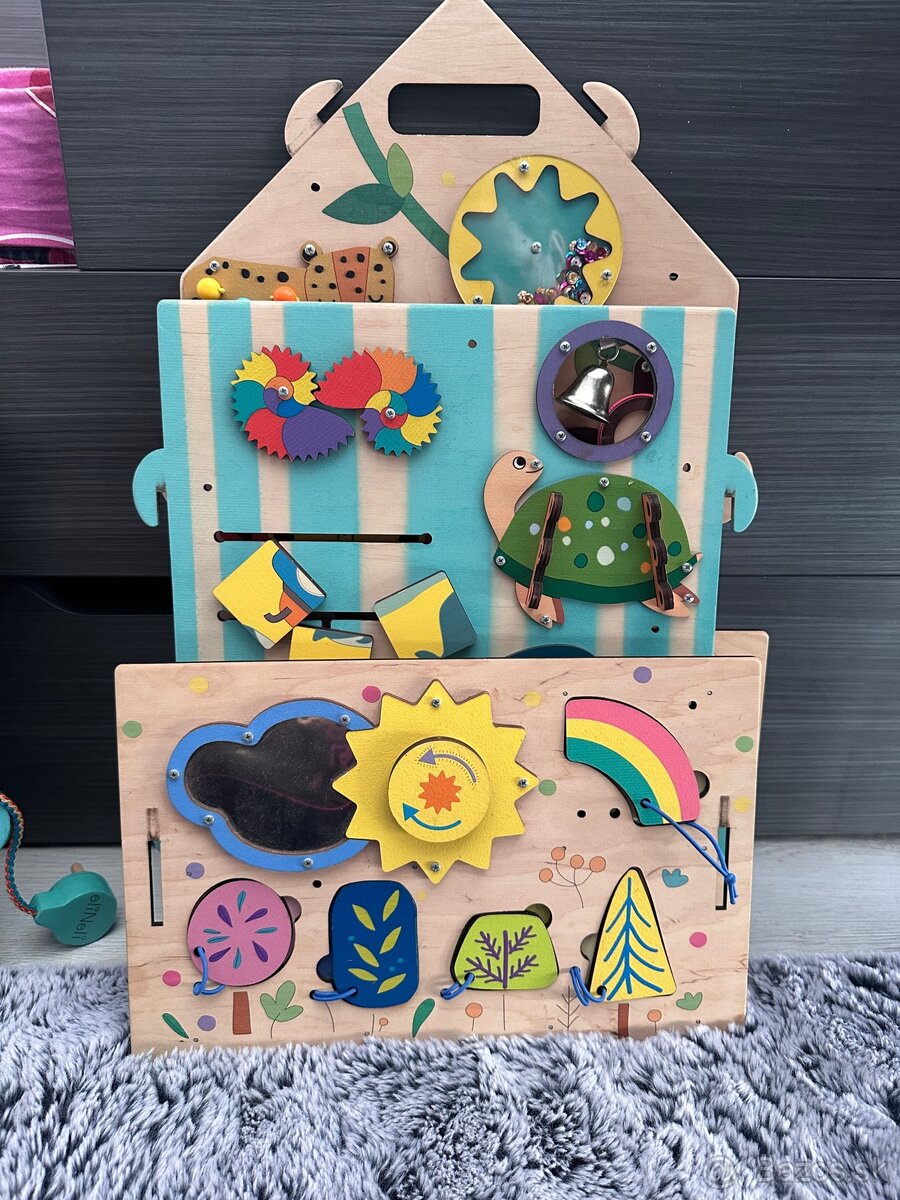 Svietiaci activity board domcek ZOO - 6