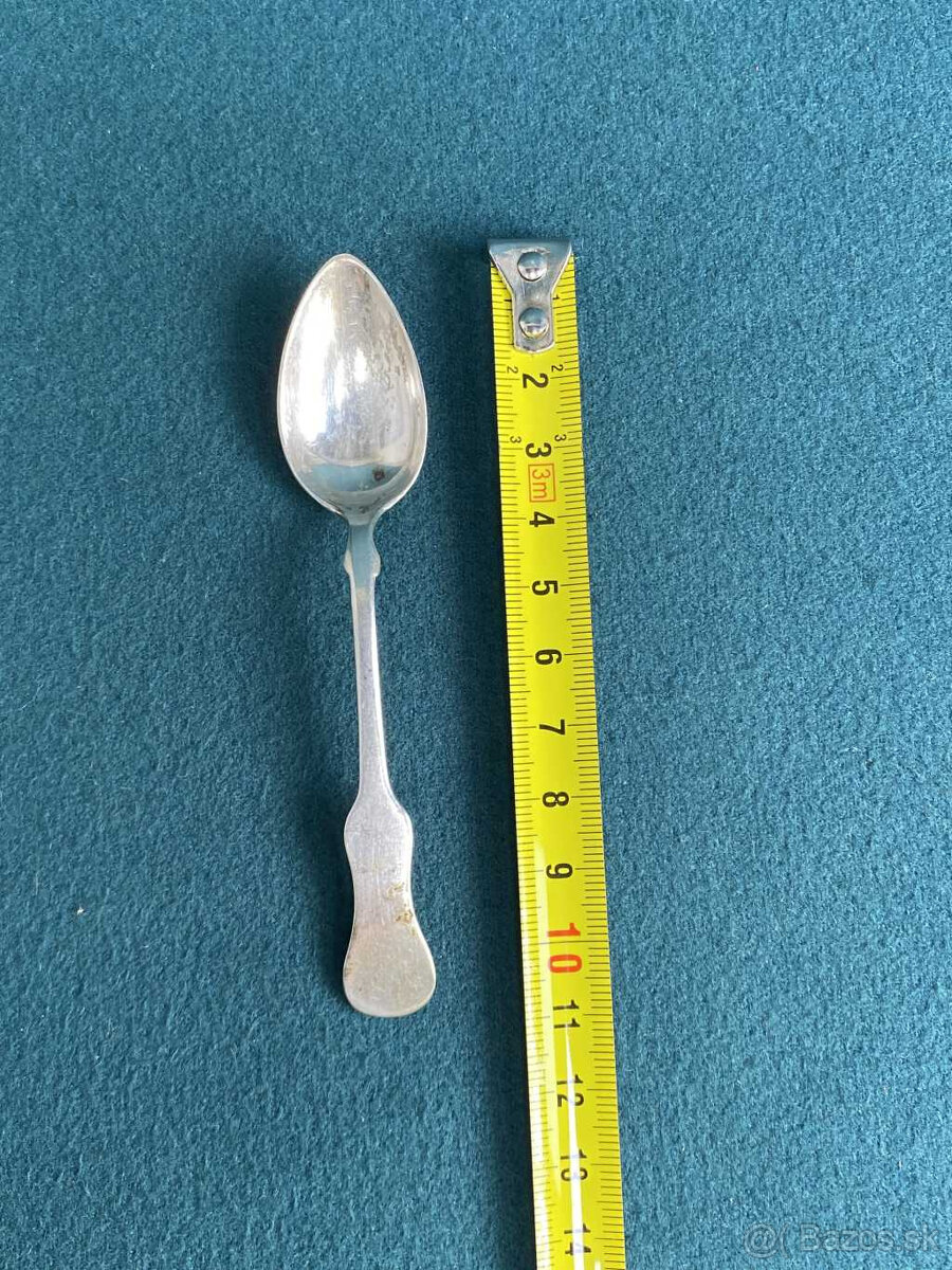 Strieborné kávové lyžičky - 6