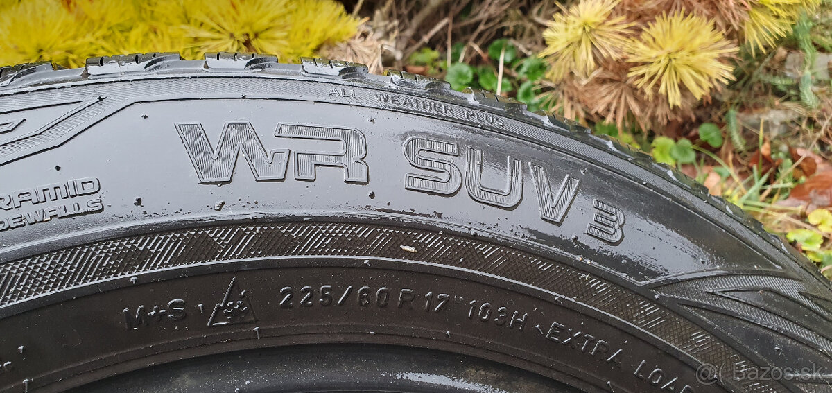 NOKIAN, ZIMNE, CELOROCNE, 225/60 R17, 103H, M+S, - 6