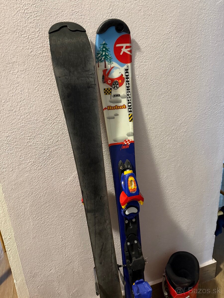 Predam SADA detské lyže 110cm a lyžiarsky 22cm - 6