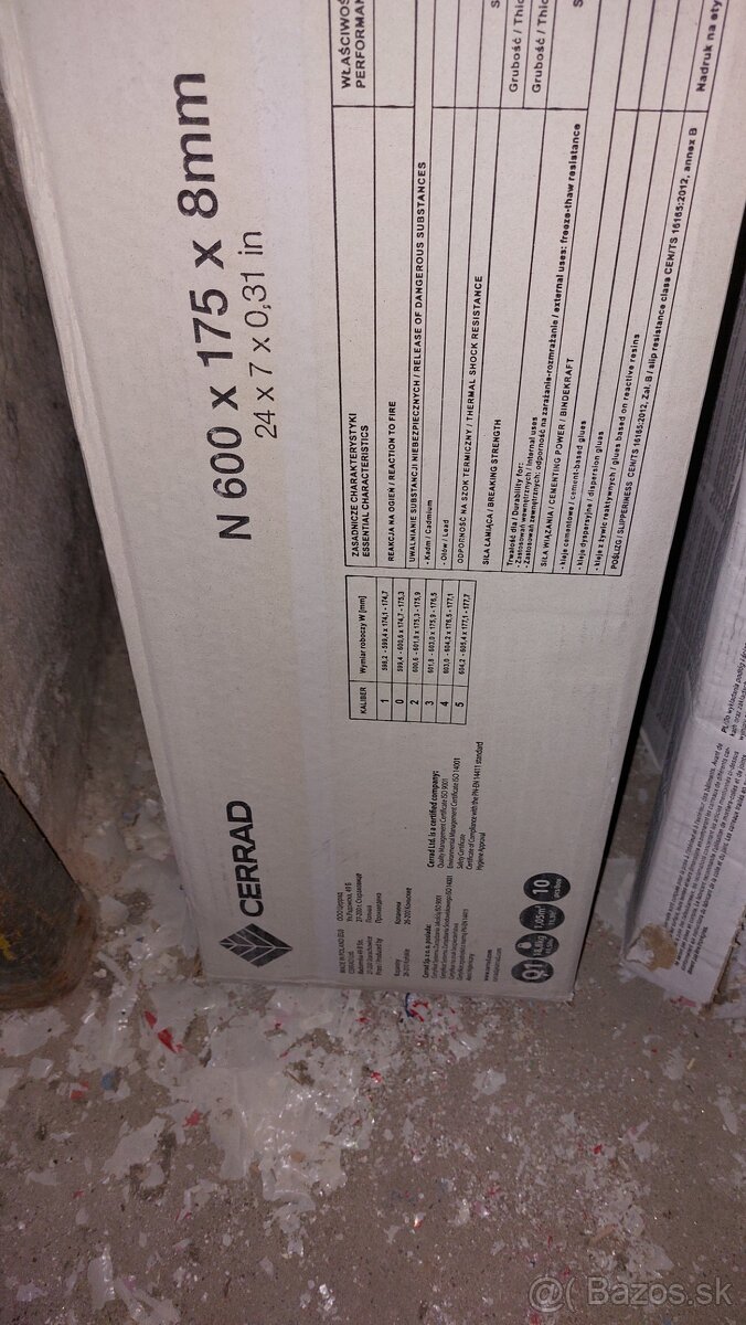 Dlazba buk cerrad setim desert 6,3m2 za 80e - 6