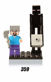 MINECRAFT 12 ks sada postaviciek - 6