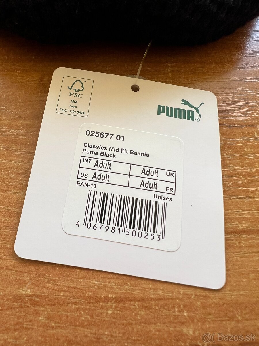 Puma čiapka čierna black - 6