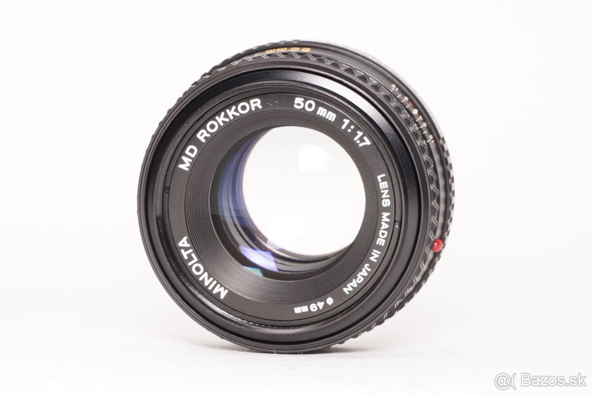 Minolta XD7, MD Rokkor 50mm/1,7 - 6