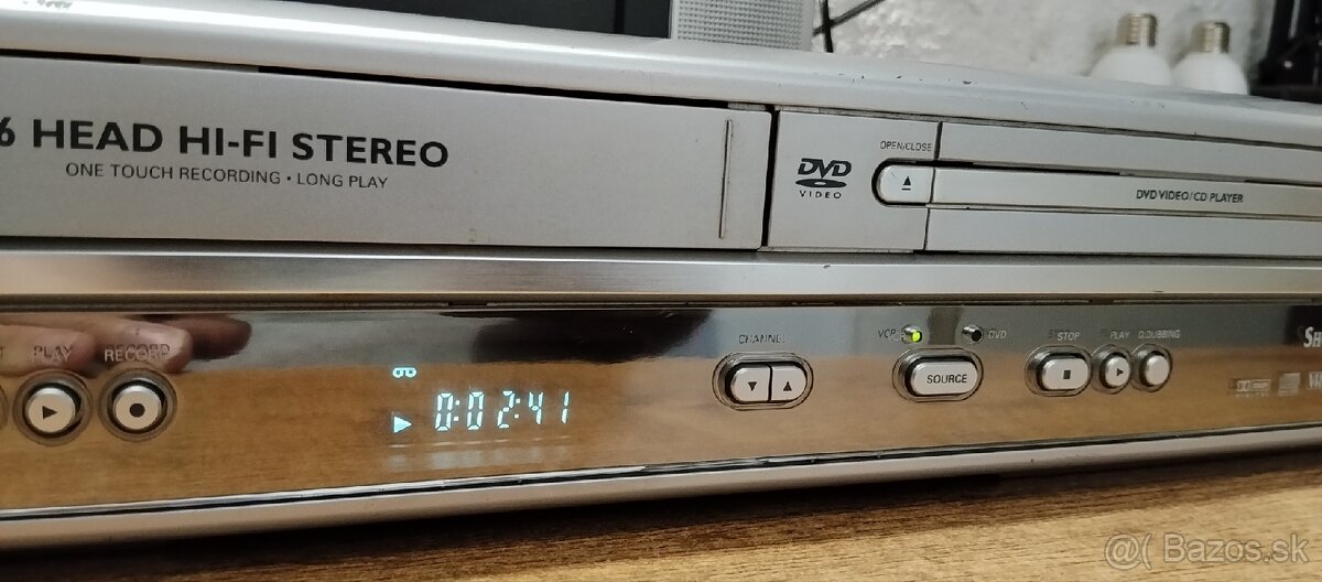 PHILIPS DVP620VR....COMBO DVD+VHS videorekordér.... - 6